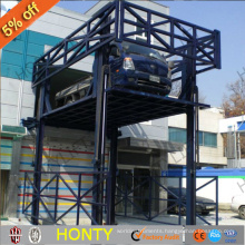 Chinese supplier hydraulic guide rail lifts automated repair parking system for car lift